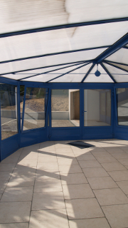 location-oleron trianon bleu maison 8 pers en location saisonniere veranda