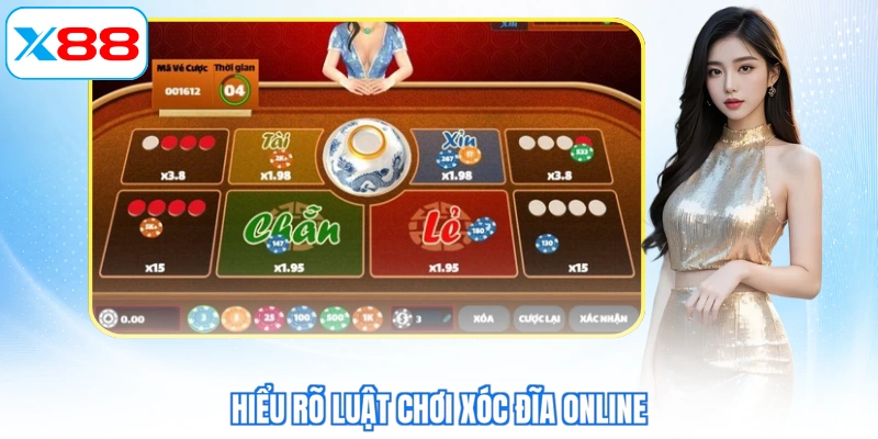 Hiểu rõ luật chơi xóc đĩa online tại X88